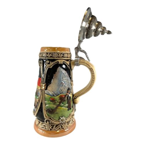 Pinnacle Peak Trading Company LE Lucerne Switzerland German Beer Stein .5L One New Mug Made in Germany