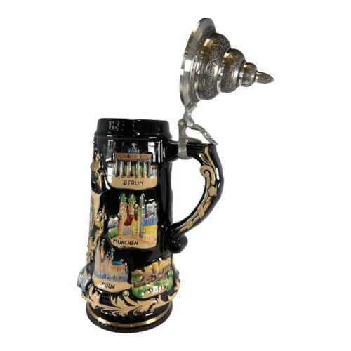 Pinnacle Peak Trading Company Heidelberg Germany LE German Beer Stein .5L Made in Germany One New Mug