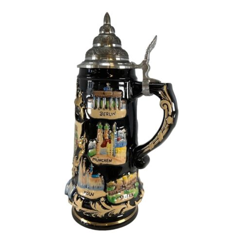 Pinnacle Peak Trading Company Heidelberg Germany LE German Beer Stein .5L Made in Germany One New Mug