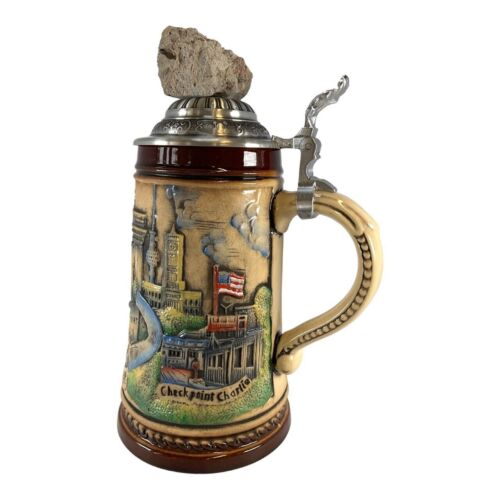 Pinnacle Peak Trading Company Limited Edition Berlin Wall Germany Beer Stein .5L Made in Germany One New Mug