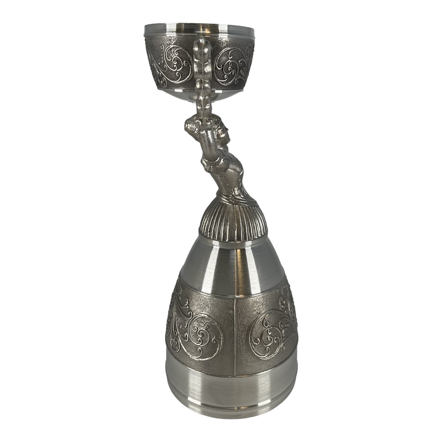 German Pewter Nuernberg Bridal Wedding Cup Toasting Wine Glass