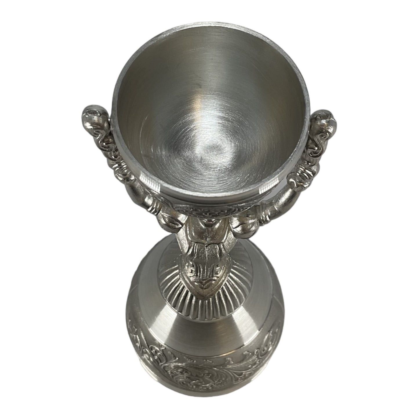 German Pewter Nuernberg Bridal Wedding Cup Toasting Wine Glass