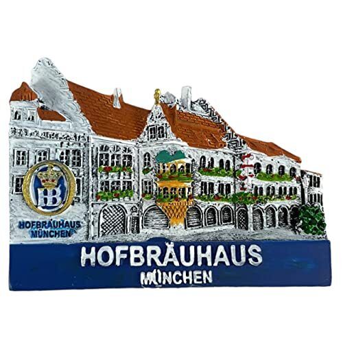 Hofbrauhaus Munchen Building Beer Hall Magnet Munich Germany Souvenir