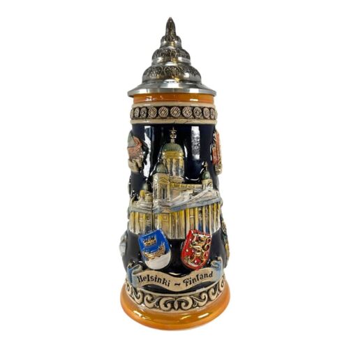 Helsinki Finland Panorama Landmarks LE German Beer Stein .5L Made in Germany