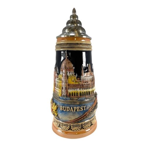 Budapest Hungary Parliament Building LE Germany Beer Stein .25 L Made in Germany