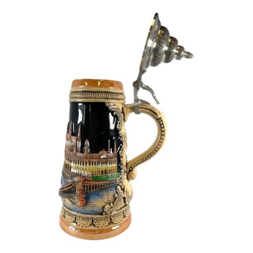 Budapest Hungary Parliament Building LE Germany Beer Stein .25 L Made in Germany