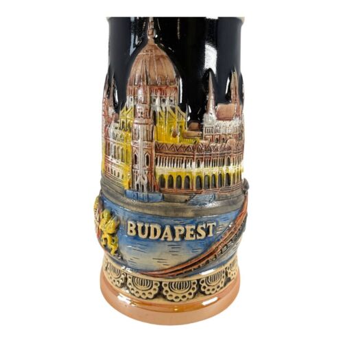 Budapest Hungary Parliament Building LE Germany Beer Stein .25 L Made in Germany