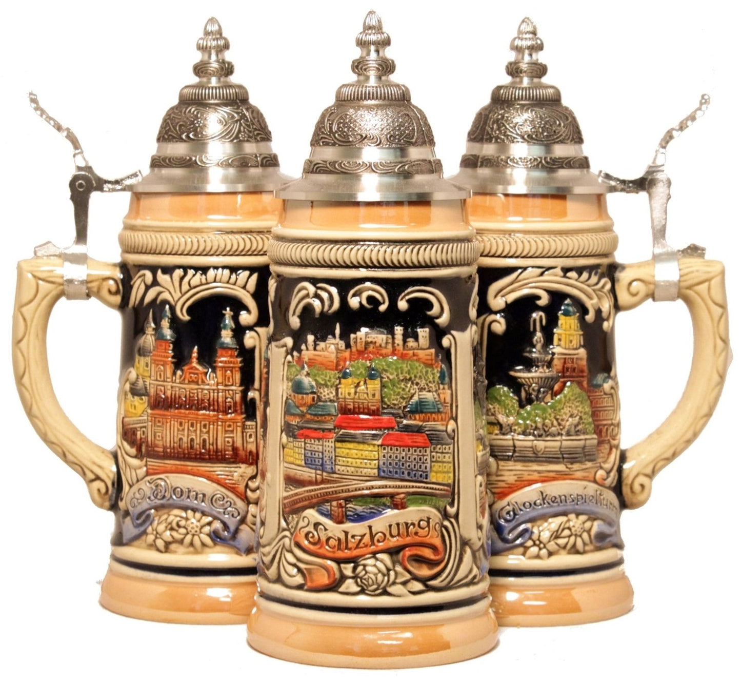 Salzburg Austria German Beer Stein Mug Made in Germany .25L New ONE Stein