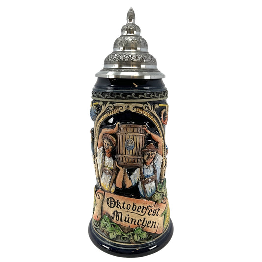 Pinnacle Peak Trading 2023 LE Munchen Munich Bavarian Oktoberfest LE German Beer Stein .5 Liter by King Werk