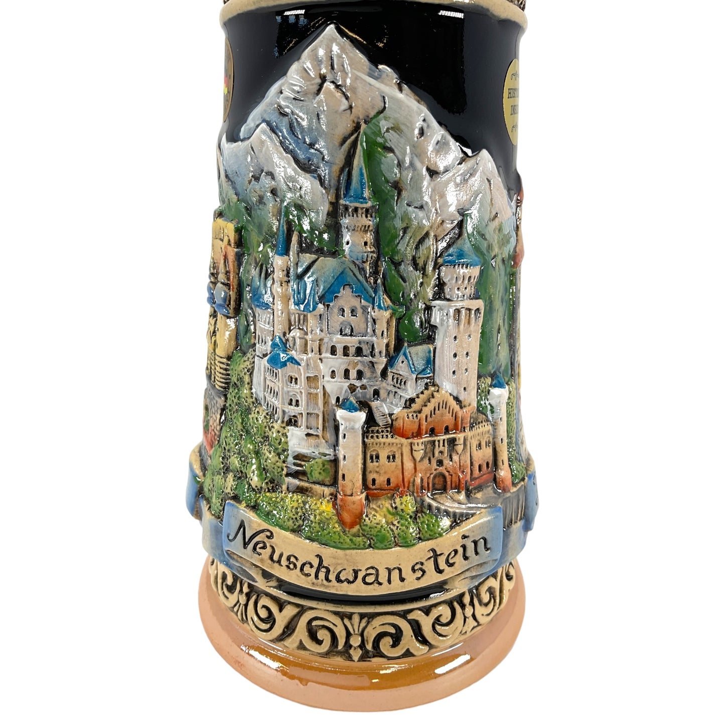 Pinnacle Peak Trading LE Romantic Road Neuschwanstein Castle Rothenburg Heidelberg German Beer Stein .5 Liter