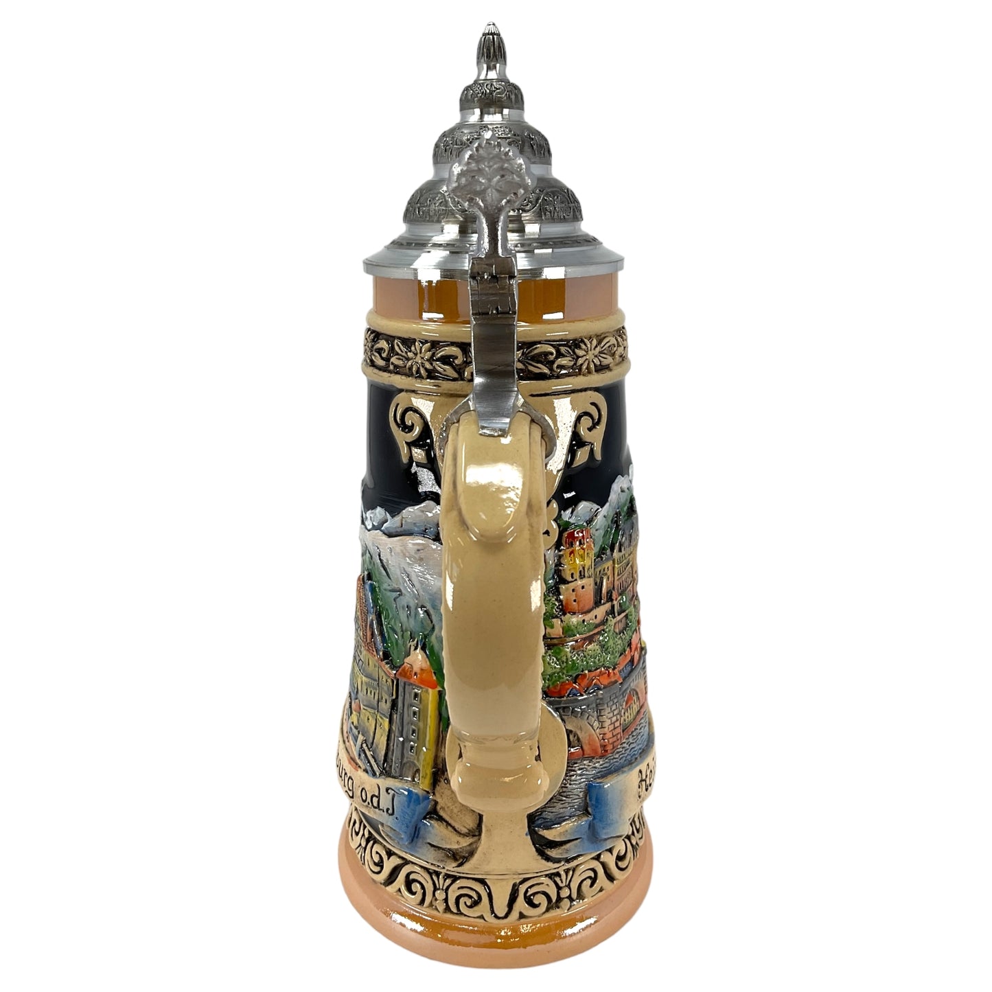 Pinnacle Peak Trading LE Romantic Road Neuschwanstein Castle Rothenburg Heidelberg German Beer Stein .5 Liter