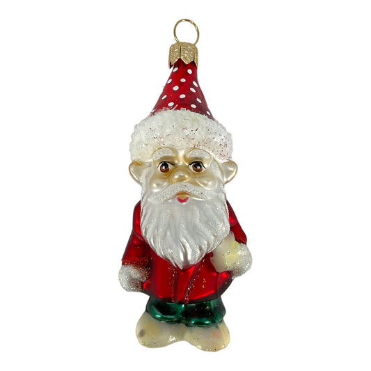 Dwarf Santa Ornament