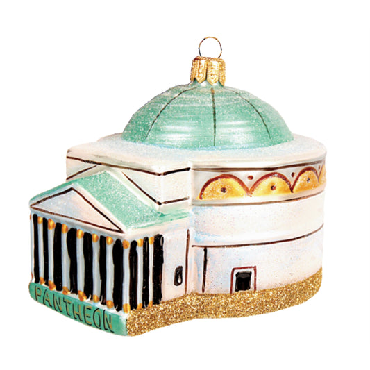 Pantheon Rome Italy Polish Glass Christmas Tree Ornament