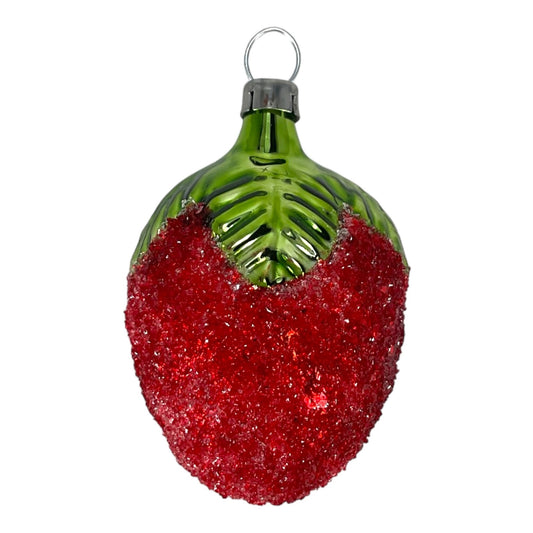 Small Raspberry Hanging Ornament