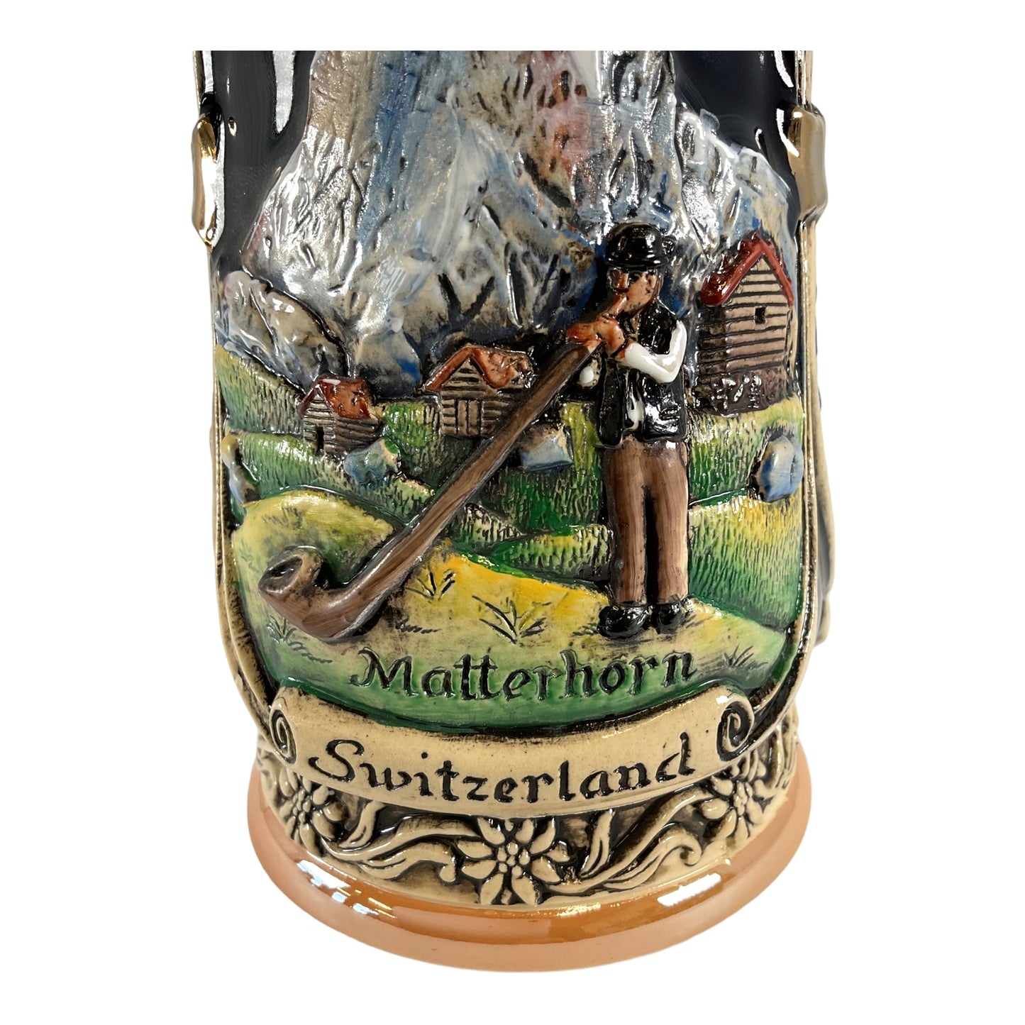 Pinnacle Peak Trading Matterhorn Switzerland German Beer Stein .5L One Mug Germany Limited Edition by King Werk