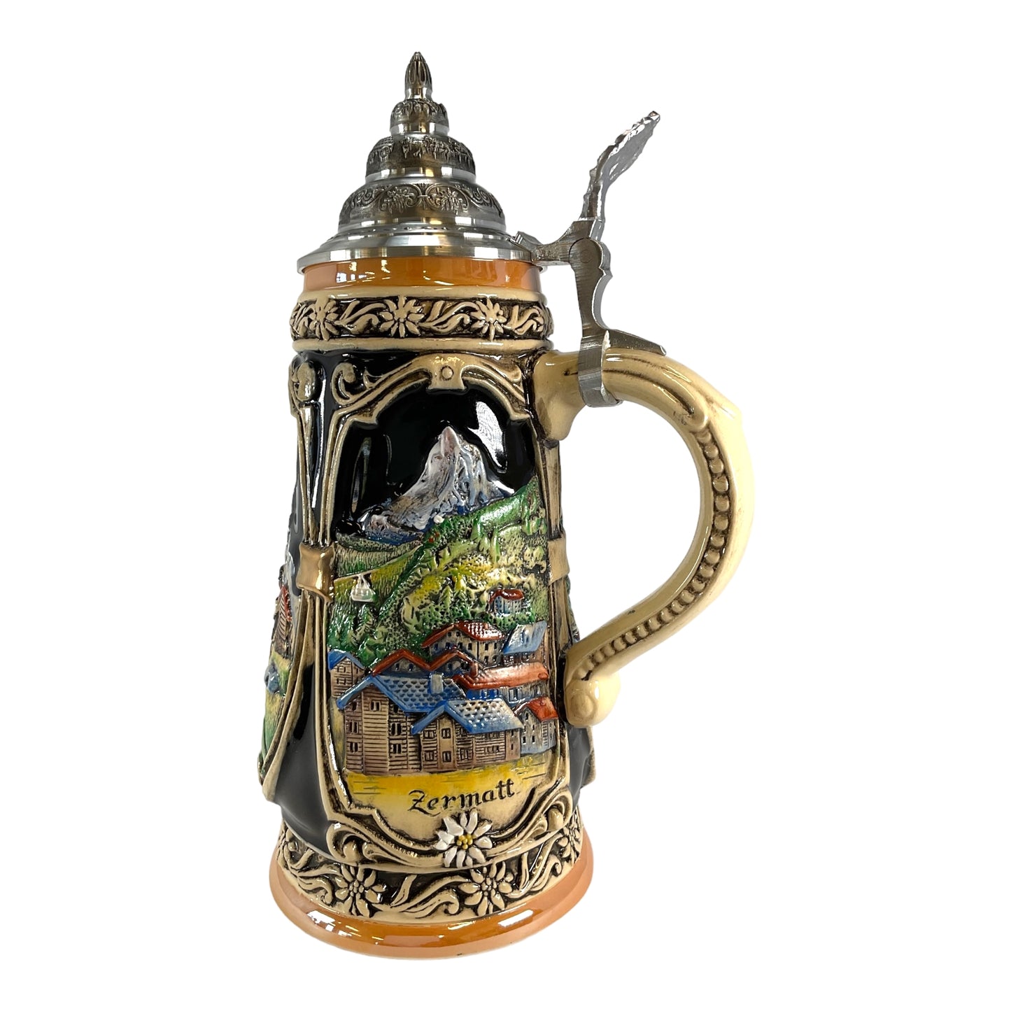 Pinnacle Peak Trading Matterhorn Switzerland German Beer Stein .5L One Mug Germany Limited Edition by King Werk