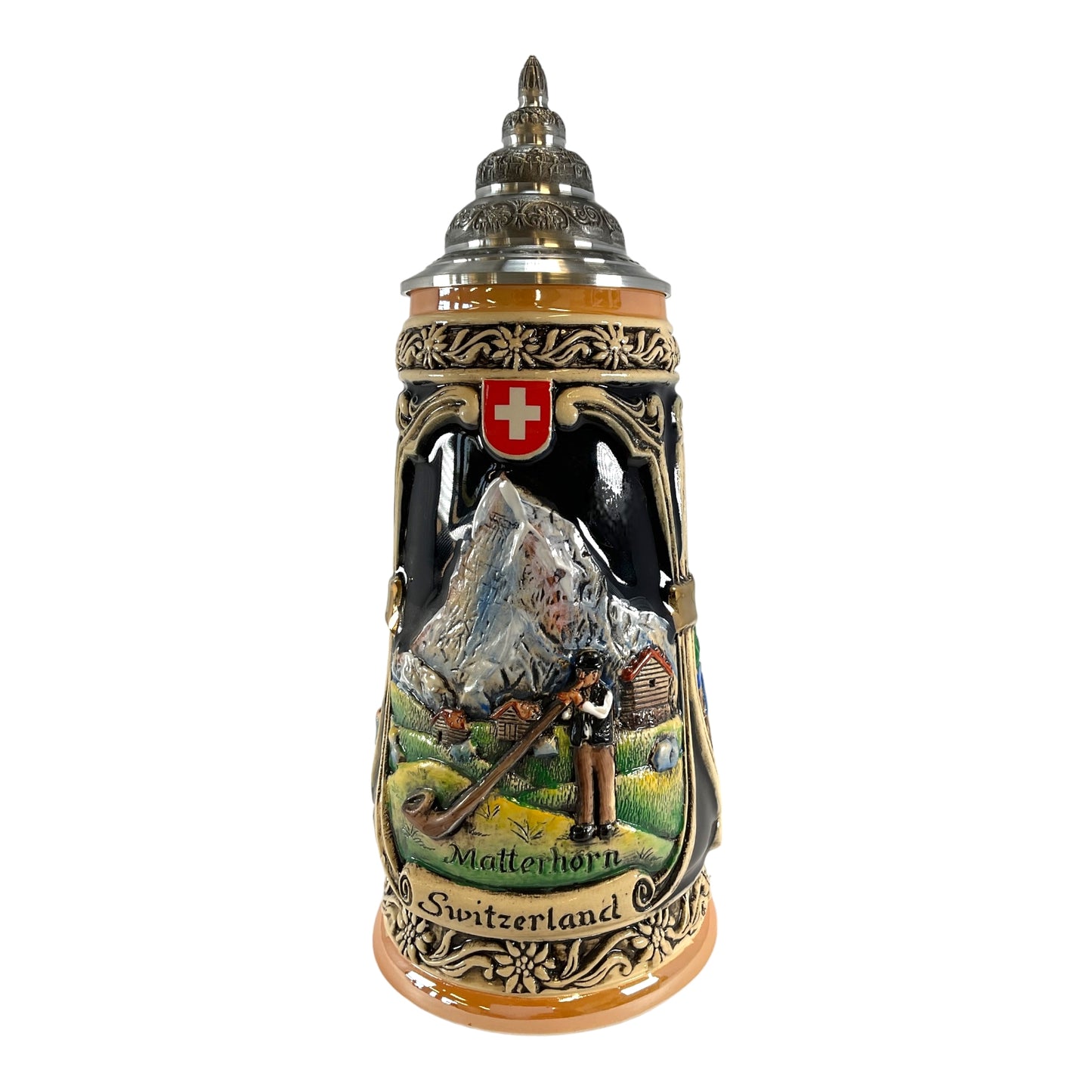 Pinnacle Peak Trading Matterhorn Switzerland German Beer Stein .5L One Mug Germany Limited Edition by King Werk