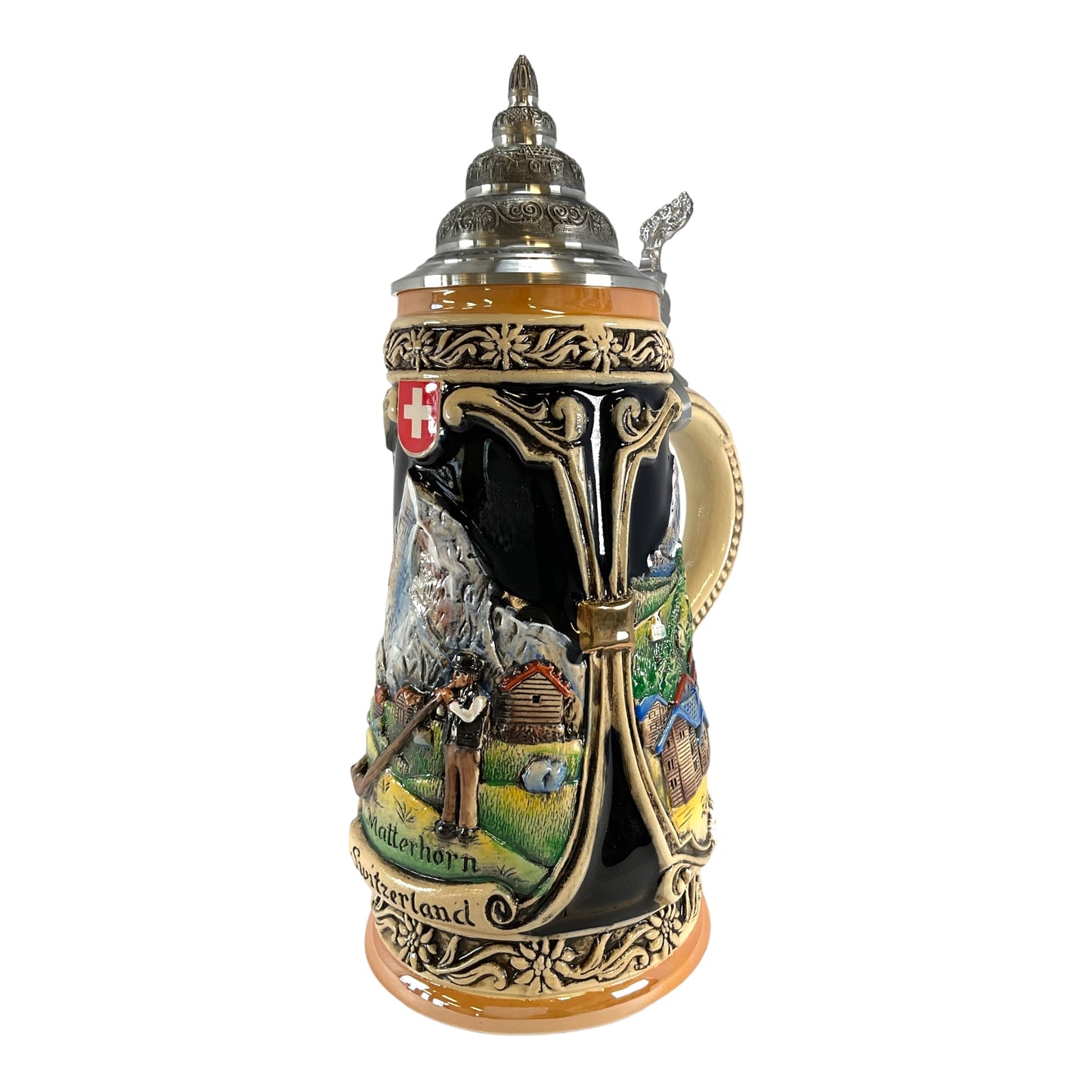 Pinnacle Peak Trading Matterhorn Switzerland German Beer Stein .5L One Mug Germany Limited Edition by King Werk