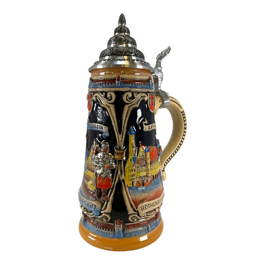 Pinnacle Peak Trading Rothenburg Germany LE German Beer Stein .5L Made in Germany by King Werks