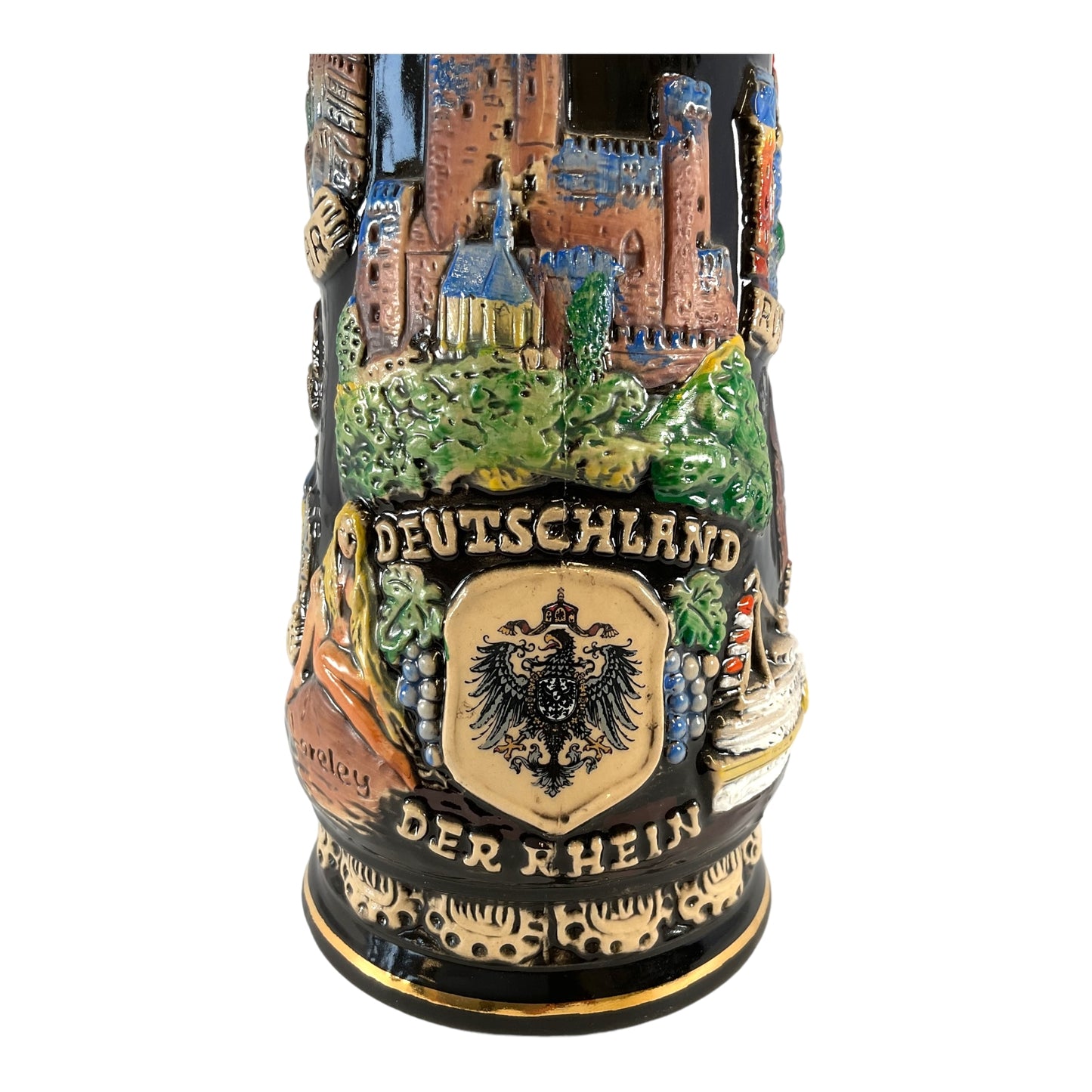 Pinnacle Peak Trading Rhein Rhine River Valley LE German Beer Stein .5L Made in Germany by King Werks