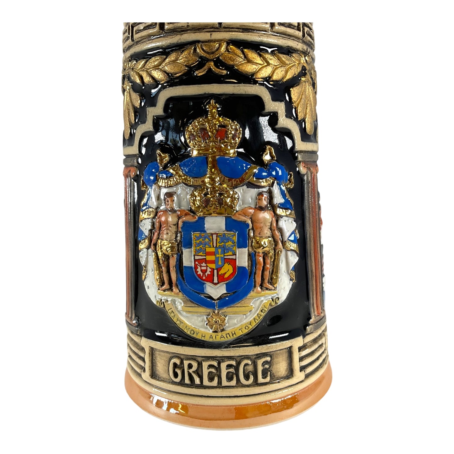 Pinnacle Peak Trading Greece German Beer Stein .75L Limited Edition LE Greek Mug by King Werks