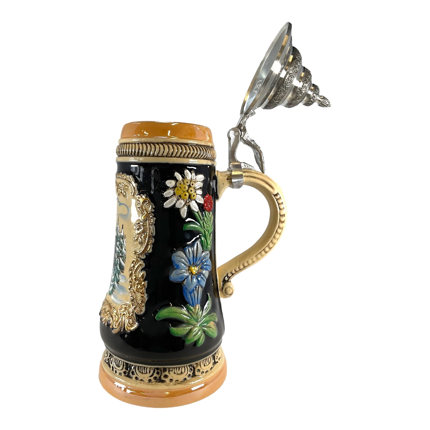 Pinnacle Peak Trading Silent Night Chapel LE German Christmas Beer Stein Made in Germany by King Werks