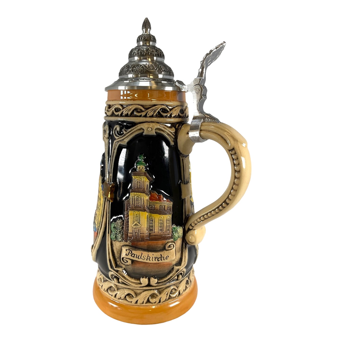 Pinnacle Peak Trading Frankfurt Germany Landmarks LE German Beer Stein .5L Handcrafted Germany by King Werks