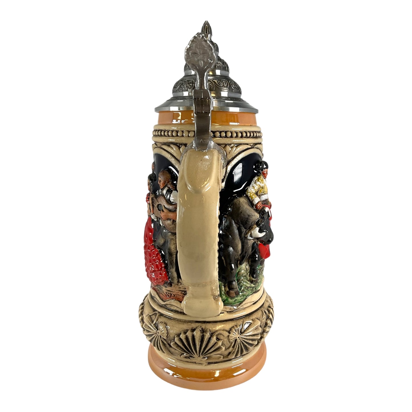 Pinnacle Peak Trading Spain Coat of Arms Spanish Matador and Dancers LE German Beer Stein .5 L by King Werks