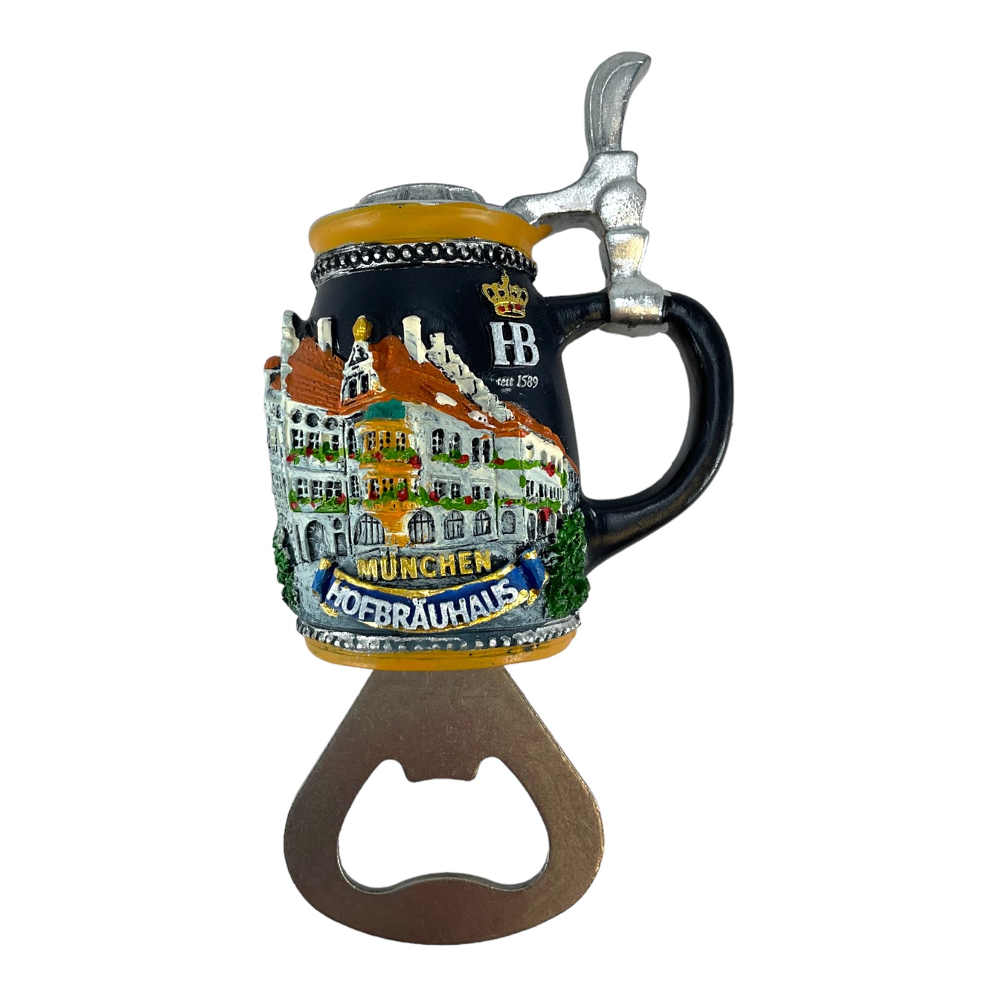 Hofbrauhaus Munchen Magnetic Beer Bottle Opener Munich Germany Oktoberfest