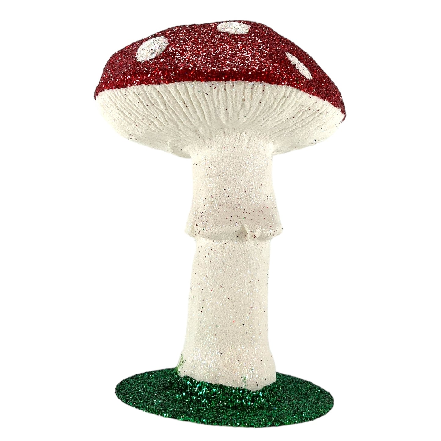 Pinnacle Peak Trading Ino Schaller Small Red and White Toadstool Mushroom Figurine 6.25 inch