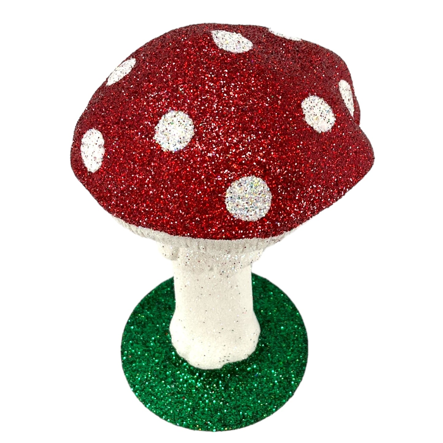 Pinnacle Peak Trading Ino Schaller Small Red and White Toadstool Mushroom Figurine 6.25 inch