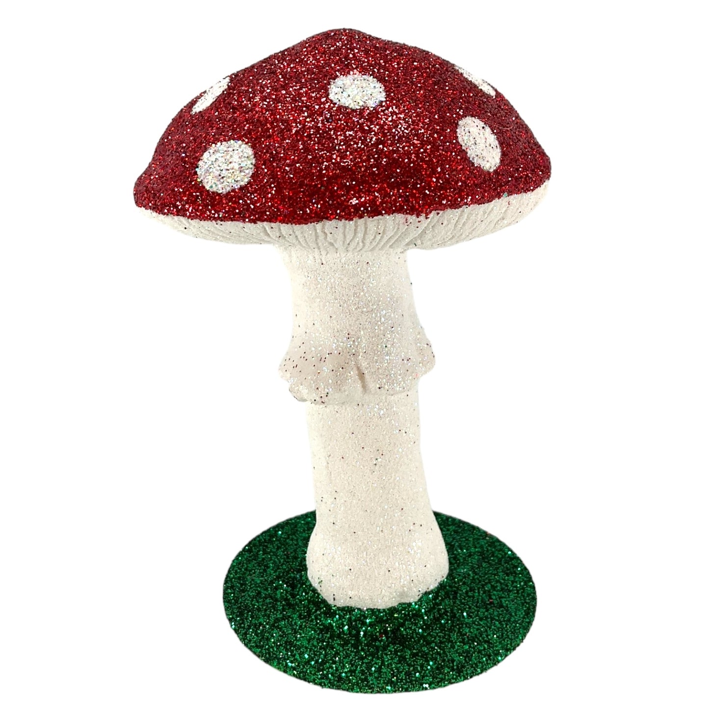 Pinnacle Peak Trading Ino Schaller Small Red and White Toadstool Mushroom Figurine 6.25 inch