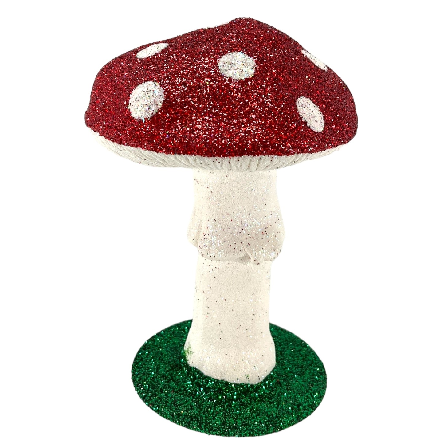 Pinnacle Peak Trading Ino Schaller Small Red and White Toadstool Mushroom Figurine 6.25 inch