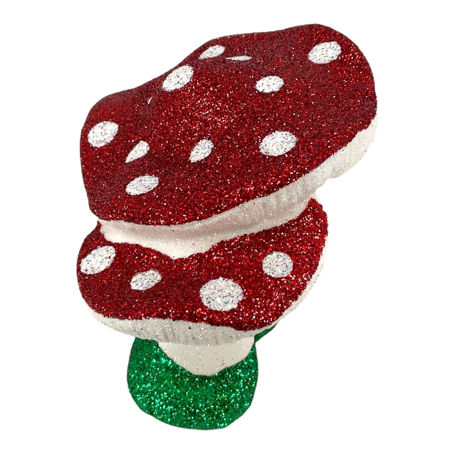 Pinnacle Peak Trading Ino Schaller Double Red and White Mushroom German Display Figurine 5.75 inch