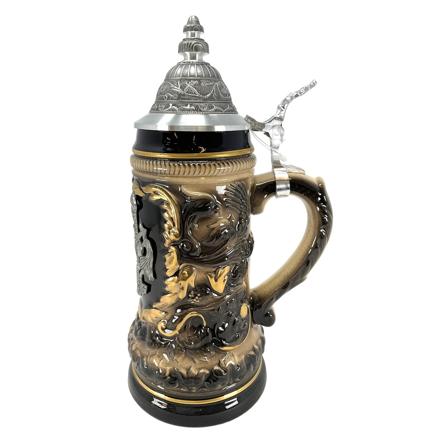 St. George the Dragon Slayer LE German Beer Stein ONE Mug Made in Germany New