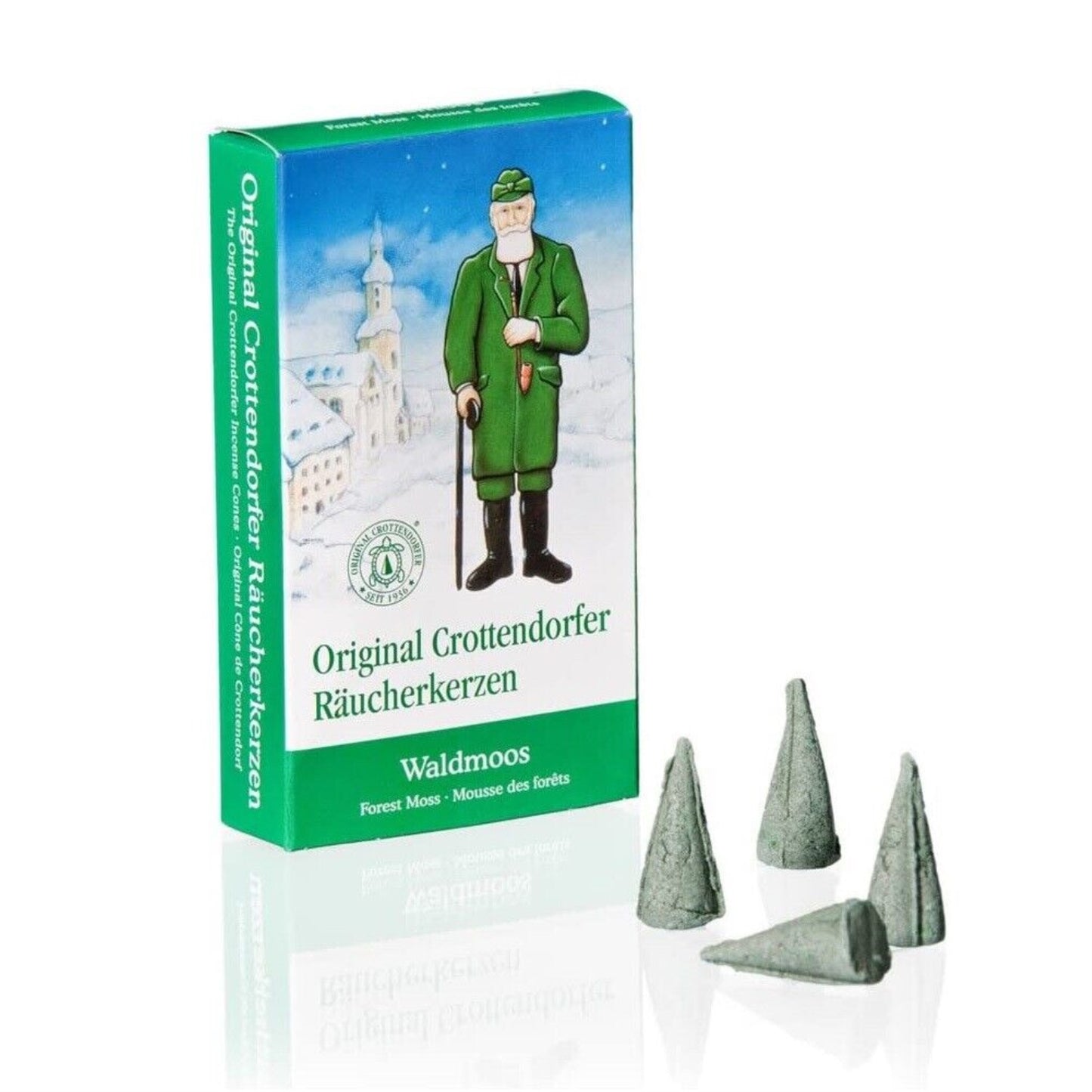 Crottendorfer Forest Moss Scent German Incense Cones For Christmas Smokers