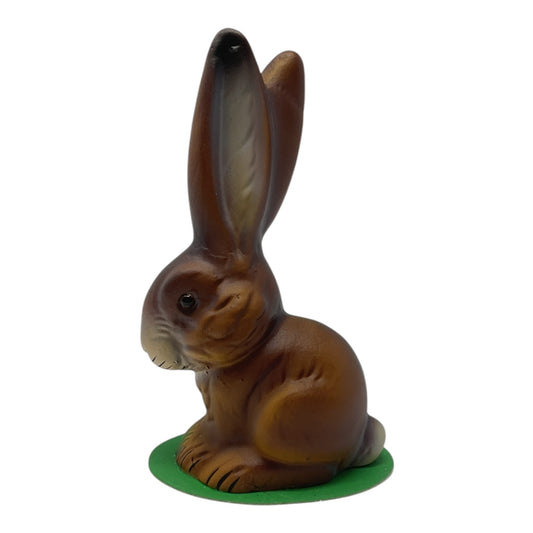 Pinnacle Peak Trading Ino Schaller Brown Easter Bunny Rabbit Sitting German Paper Mache 5 inch