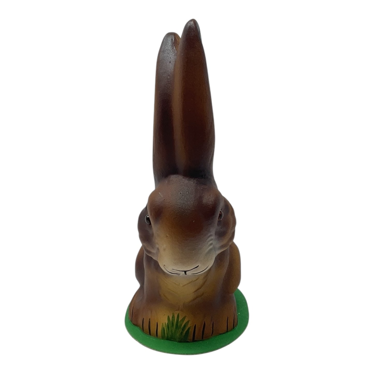 Pinnacle Peak Trading Ino Schaller Brown Easter Bunny Rabbit Sitting German Paper Mache 5 inch