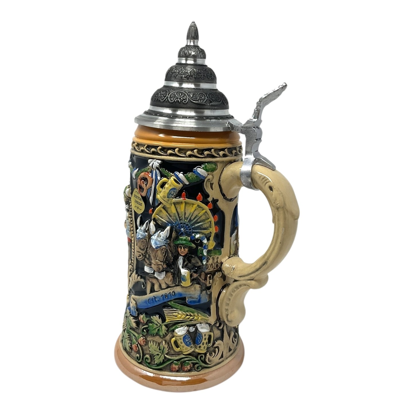 Pinnacle Peak Trading Hofbrauhaus Oktoberfest LE German Stoneware Beer Stein .75L Made in Germany by King Werks