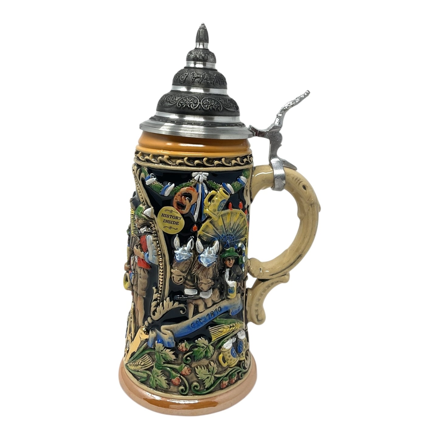 Pinnacle Peak Trading Hofbrauhaus Oktoberfest LE German Stoneware Beer Stein .75L Made in Germany by King Werks