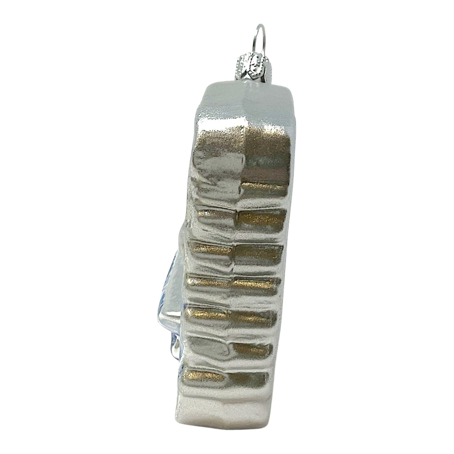Pinnacle Peak Trading Canned Sardines Food Polish Glass Christmas Tree Ornament Set of 2