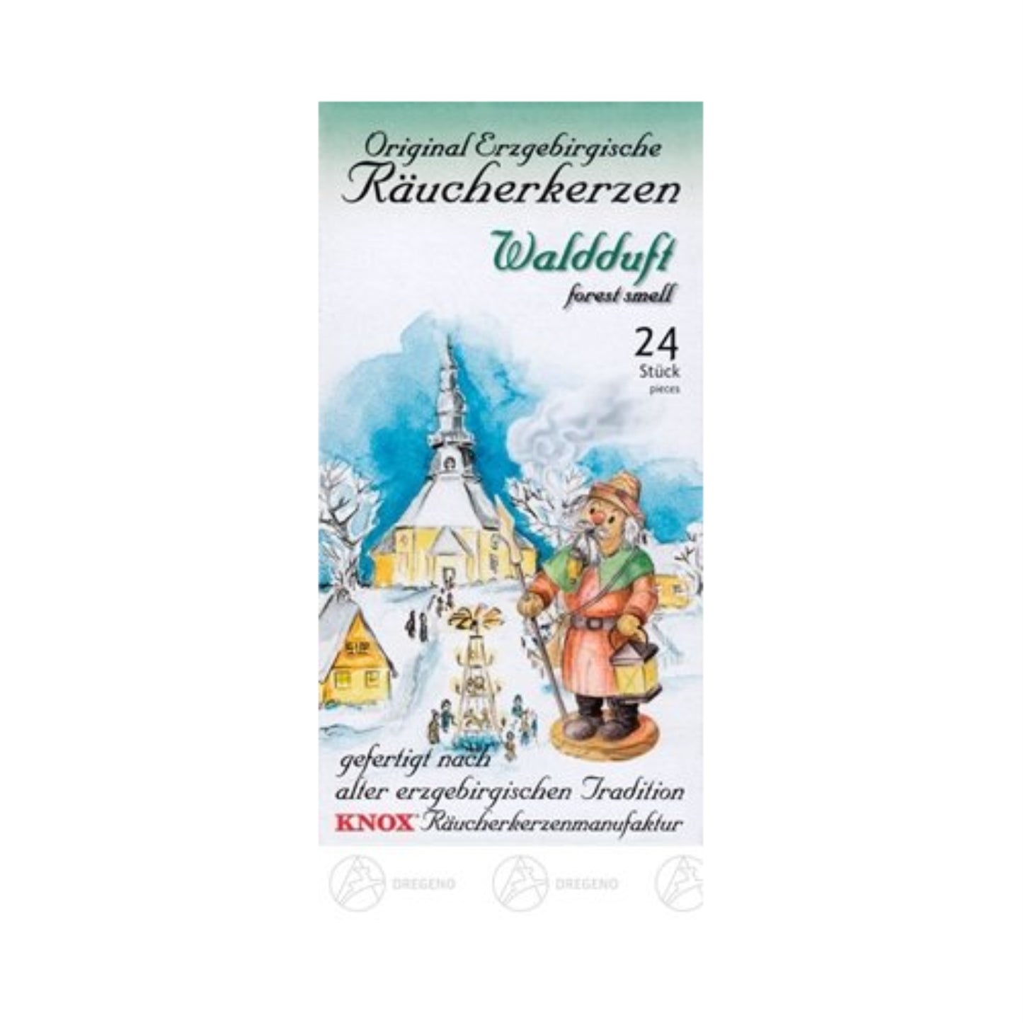Knox Forest Scent German Incense Cones 24 per Box - Waldduf