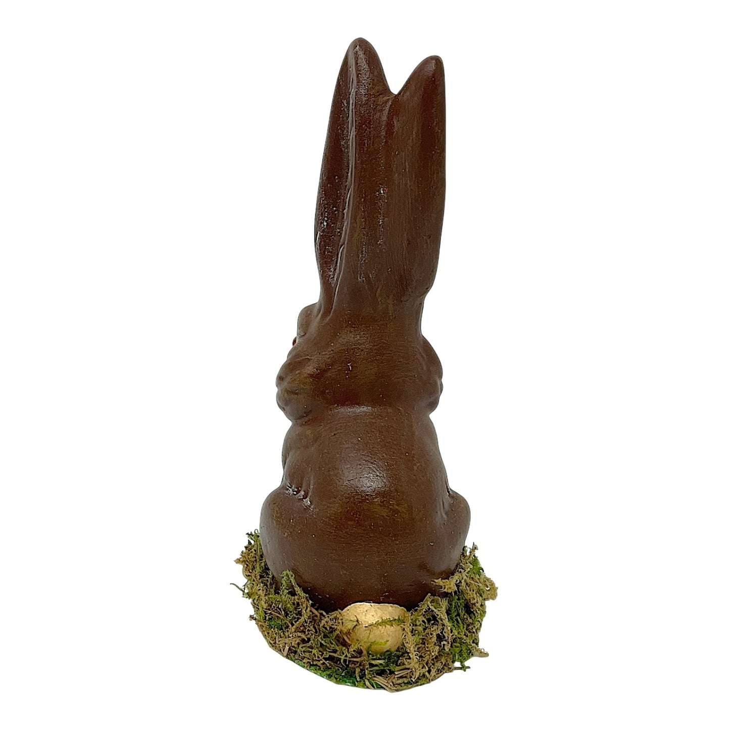 Pinnacle Peak Trading Ino Schaller Brown Easter Bunny Rabbit Sitting German Paper Mache 5 inch