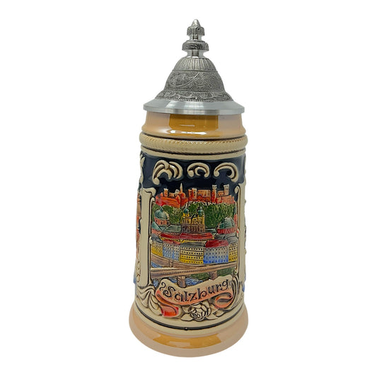 Salzburg Austria German Beer Stein Mug Made in Germany .25L New ONE Stein