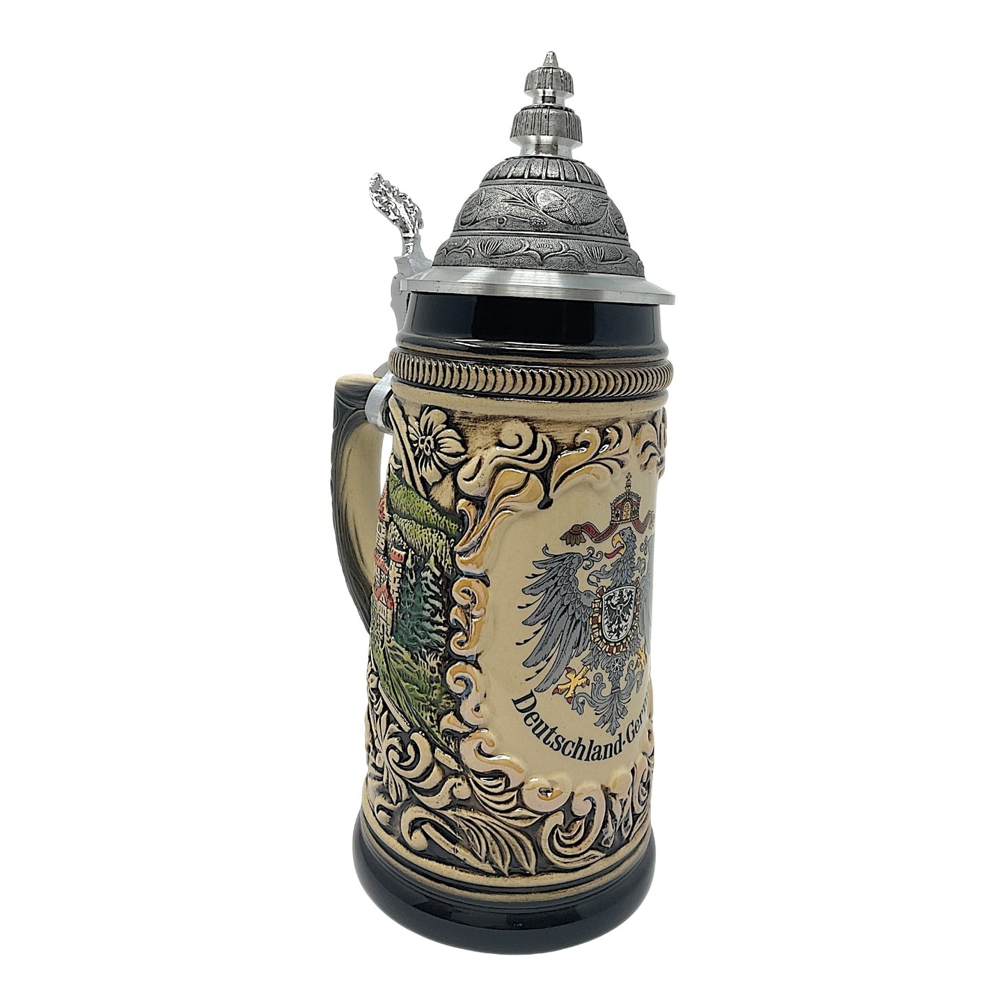 SPECIAL BUY Deutschland Eagle Crest German Beer Stein Made in Germany ONE Stein