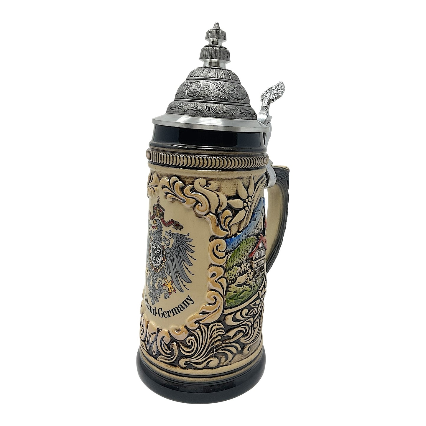 SPECIAL BUY Deutschland Eagle Crest German Beer Stein Made in Germany ONE Stein