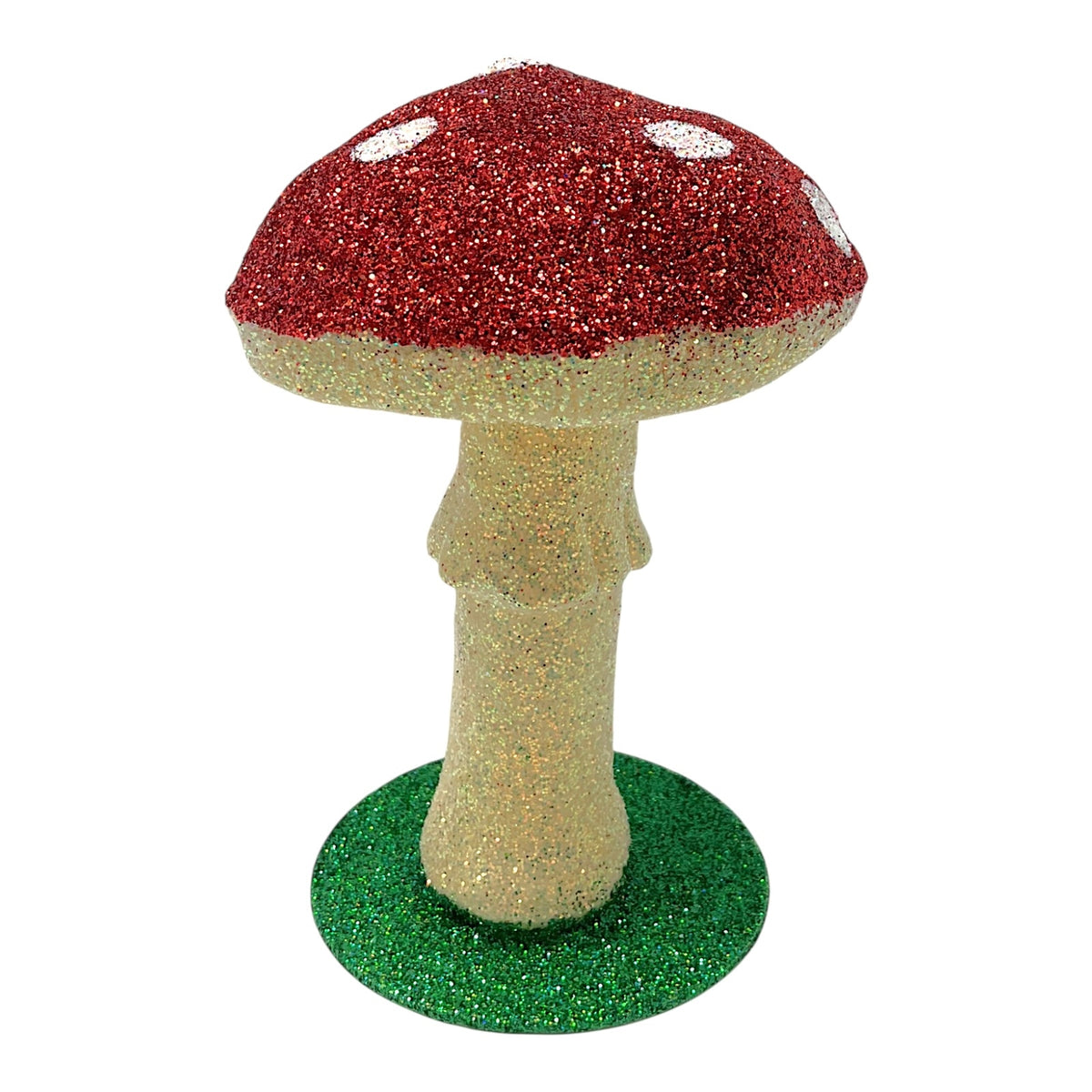 Pinnacle Peak Trading Ino Schaller Small Red and White Toadstool Mushroom Figurine 6.25 inch