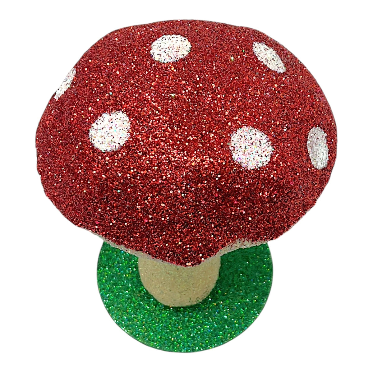 Pinnacle Peak Trading Ino Schaller Small Red and White Toadstool Mushroom Figurine 6.25 inch