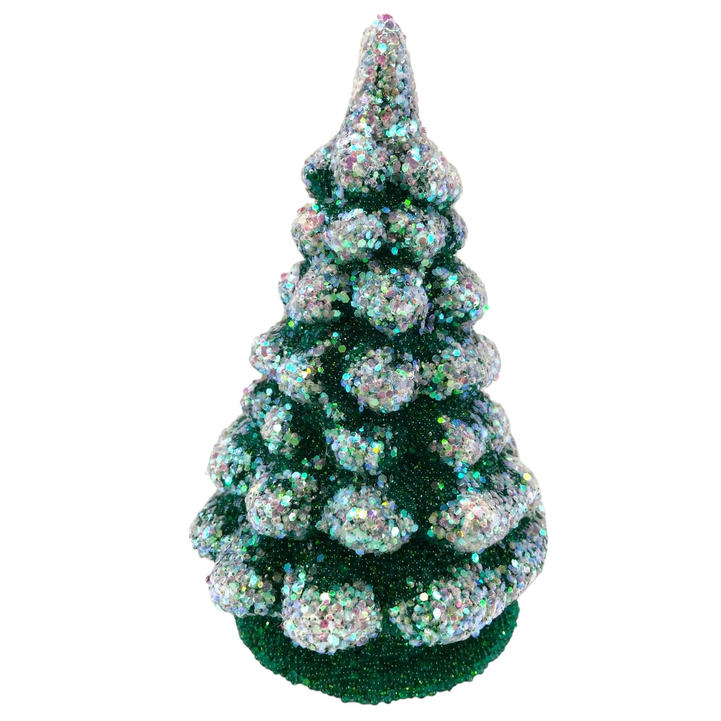 Ino Schaller Paper Mache Small Christmas Tree 5 Inch