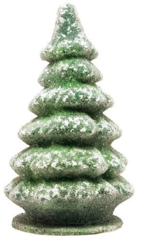 Ino Schaller German Paper Mache Fir Tree Made in Germany